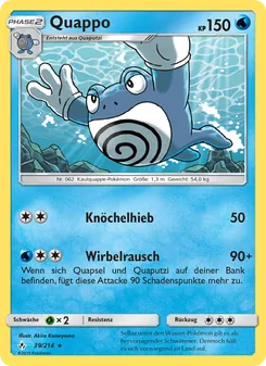 Karte Quappo aus Kräfte im Einklang, Nummer 39/214