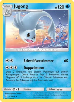 Karte Jugong aus Kräfte im Einklang, Nummer 45/214