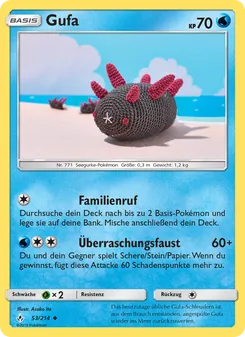 Karte Gufa aus Kräfte im Einklang, Nummer 53/214