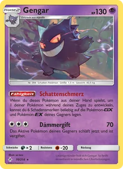 Karte Gengar aus Kräfte im Einklang, Nummer 70/214