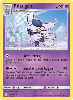 Karte Psiaugon aus Kräfte im Einklang, Nummer 80/214