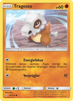 Karte Tragosso aus Kräfte im Einklang, Nummer 90/214
