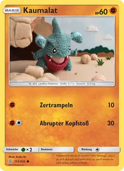 Karte Kaumalat aus Bund der Gleichgesinnten, Nummer 112/236