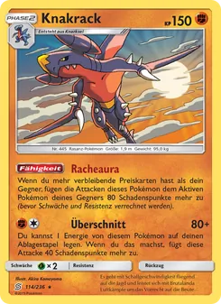 Karte Knakrack aus Bund der Gleichgesinnten, Nummer 114/236