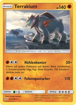 Karte Terrakium aus Bund der Gleichgesinnten, Nummer 122/236
