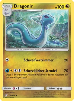 Karte Dragonir aus Bund der Gleichgesinnten, Nummer 150/236