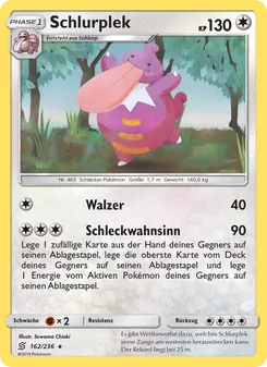 Karte Schlurplek aus Bund der Gleichgesinnten, Nummer 162/236