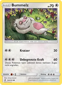 Karte Bummelz aus Bund der Gleichgesinnten, Nummer 168/236