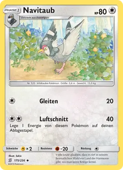 Karte Navitaub aus Bund der Gleichgesinnten, Nummer 175/236