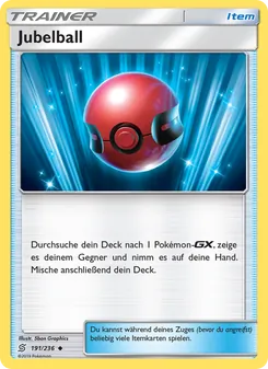 Karte Jubelball aus Bund der Gleichgesinnten, Nummer 191/236