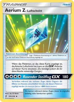 Karte Aerium Z: Luftschnitt aus Bund der Gleichgesinnten, Nummer 195/236