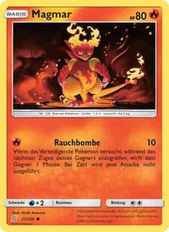 Karte Magmar aus Bund der Gleichgesinnten, Nummer 21/236