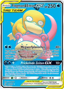 Karte Flegmon & Enton GX aus Bund der Gleichgesinnten, Nummer 217/236