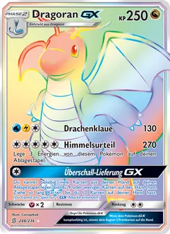 Karte Dragoran GX aus Bund der Gleichgesinnten, Nummer 248/236