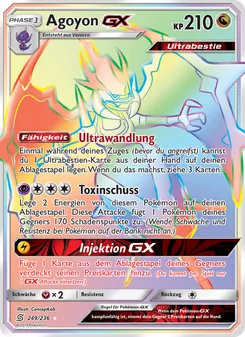 Karte Agoyon GX aus Bund der Gleichgesinnten, Nummer 249/236