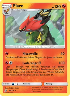 Karte Fiaro aus Bund der Gleichgesinnten, Nummer 32/236