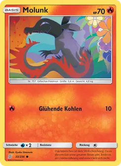 Karte Molunk aus Bund der Gleichgesinnten, Nummer 33/236