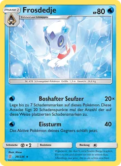 Karte Frosdedje aus Bund der Gleichgesinnten, Nummer 38/236
