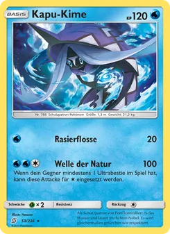 Karte Kapu-Kime aus Bund der Gleichgesinnten, Nummer 53/236