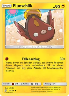 Karte Flunschlik aus Bund der Gleichgesinnten, Nummer 67/236