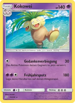 Karte Kokowei aus Bund der Gleichgesinnten, Nummer 74/236