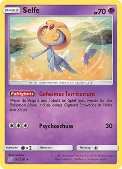 Karte Selfe aus Bund der Gleichgesinnten, Nummer 83/236