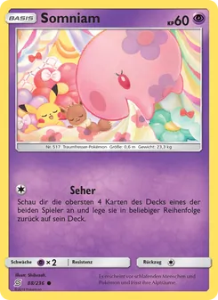 Karte Somniam aus Bund der Gleichgesinnten, Nummer 88/236