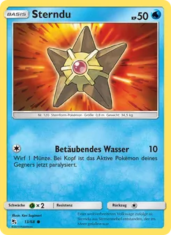 Karte Sterndu aus Verborgenes Schicksal, Nummer 13/68