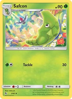 Karte Safcon aus Verborgenes Schicksal, Nummer 2/68