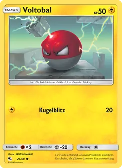 Karte Voltobal aus Verborgenes Schicksal, Nummer 21/68