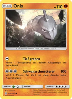Karte Onix aus Welten im Wandel, Nummer 105/236