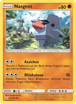Karte Nasgnet aus Welten im Wandel, Nummer 106/236