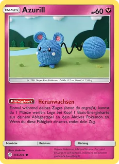 Karte Azurill aus Welten im Wandel, Nummer 146/236