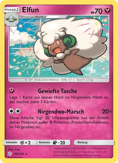 Karte Elfun aus Welten im Wandel, Nummer 148/236