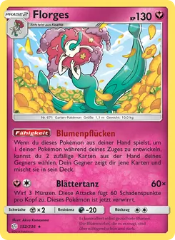 Karte Florges aus Welten im Wandel, Nummer 152/236