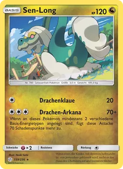 Karte Sen-Long aus Welten im Wandel, Nummer 159/236