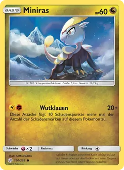Karte Miniras aus Welten im Wandel, Nummer 160/236