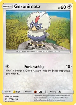 Karte Geronimatz aus Welten im Wandel, Nummer 177/236