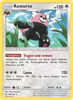 Karte Kosturso aus Welten im Wandel, Nummer 182/236