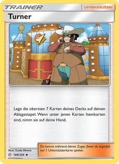 Karte Turner aus Welten im Wandel, Nummer 188/236
