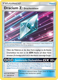 Karte Dracium Z: Drachenklaue aus Welten im Wandel, Nummer 190/236