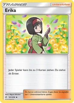 Karte Erika aus Welten im Wandel, Nummer 191/236