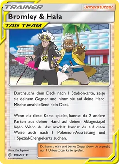 Karte Bromley & Hala aus Welten im Wandel, Nummer 193/236