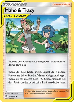 Karte Maho & Tracy aus Welten im Wandel, Nummer 198/236