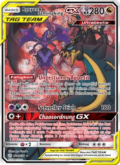 Karte Agoyon & Schlingking GX aus Welten im Wandel, Nummer 224/236