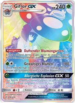 Karte Giflor GX aus Welten im Wandel, Nummer 250/236