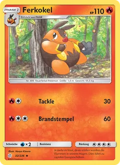 Karte Ferkokel aus Welten im Wandel, Nummer 32/236