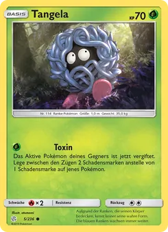 Karte Tangela aus Welten im Wandel, Nummer 5/236