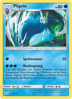 Karte Pliprin aus Welten im Wandel, Nummer 55/236