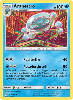 Karte Aranestro aus Welten im Wandel, Nummer 65/236